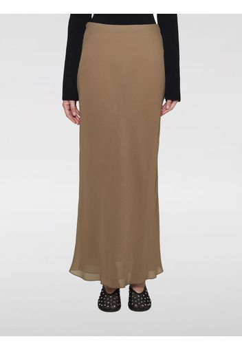 Skirt KHAITE Woman color Brown