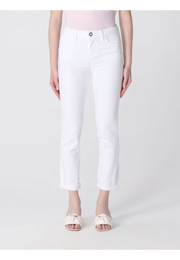 Jeans LIU JO Woman color White