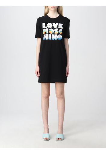 Dress LOVE MOSCHINO Woman color Black