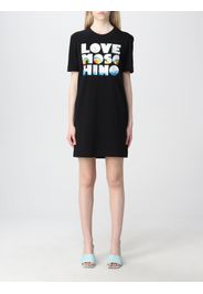 Dress LOVE MOSCHINO Woman color Black