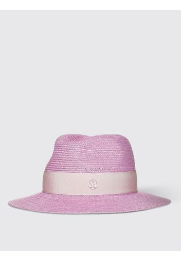 Hat MAISON MICHEL Woman color Pink