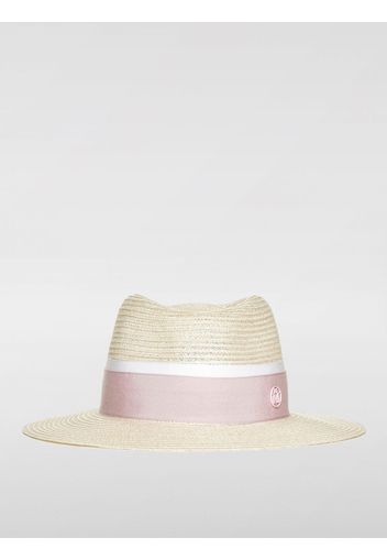 Hat MAISON MICHEL Woman color Pink