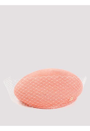 Hat MAISON MICHEL Woman color Peach