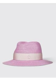 Hat MAISON MICHEL Woman color Pink