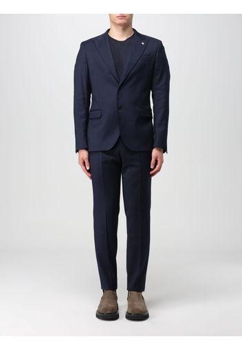 Suit MANUEL RITZ Men color Blue