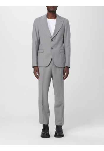 Suit MANUEL RITZ Men color Grey