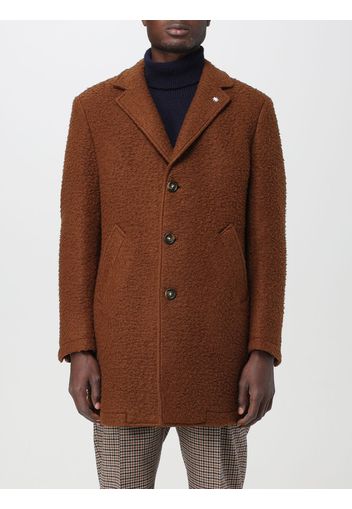 Coat MANUEL RITZ Men color Brown