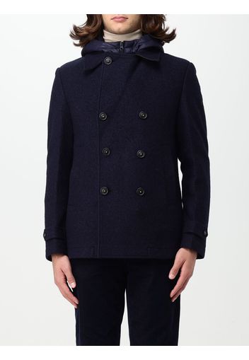 Coat MANUEL RITZ Men color Blue