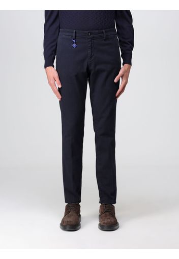 Pants MANUEL RITZ Men color Blue