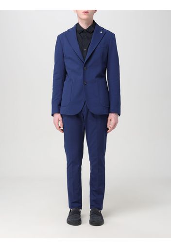 Suit MANUEL RITZ Men color Blue