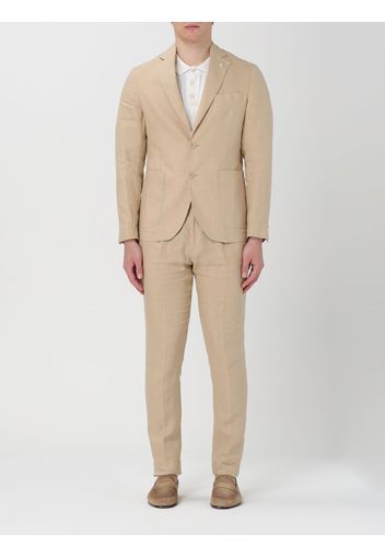 Suit MANUEL RITZ Men color Beige