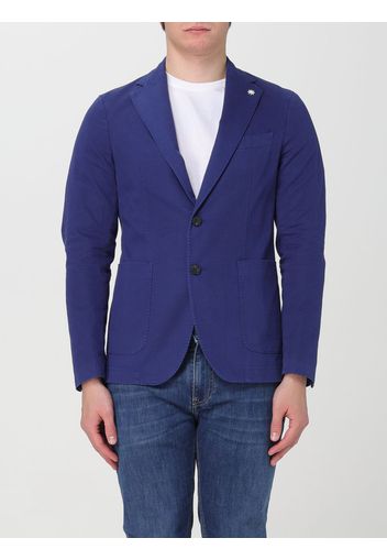 Blazer MANUEL RITZ Men color Blue 1