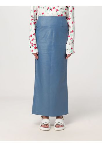 Skirt MARNI Woman color Gnawed Blue