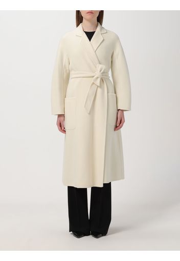 Coat MAX MARA Woman color White