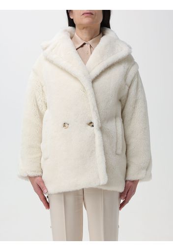 Coat MAX MARA Woman color White