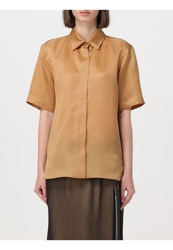 Shirt MAX MARA Woman color Leather