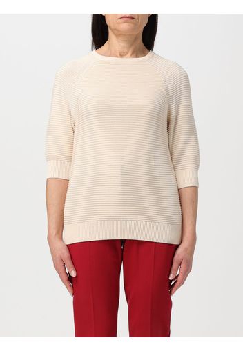 Sweater MAX MARA Woman color Yellow Cream