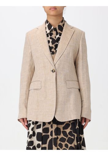 Blazer MAX MARA Woman color Beige