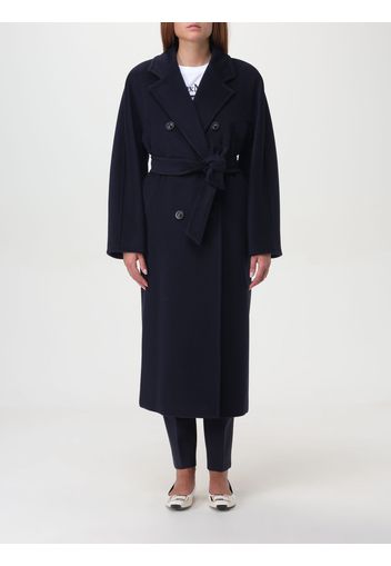 Coat MAX MARA Woman color Blue