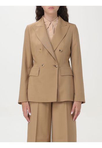 Blazer MAX MARA Woman color Camel