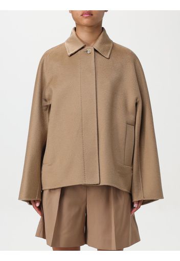 Coat MAX MARA Woman color Camel