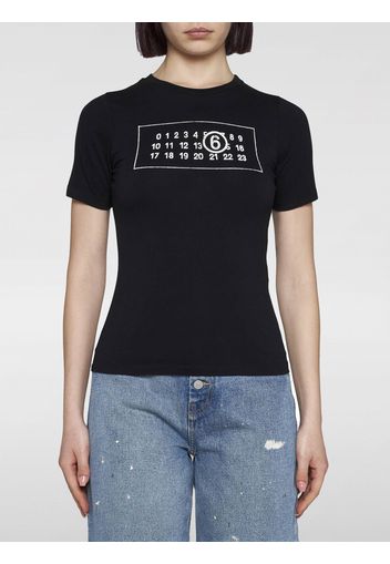 T-Shirt MM6 MAISON MARGIELA Woman color Black