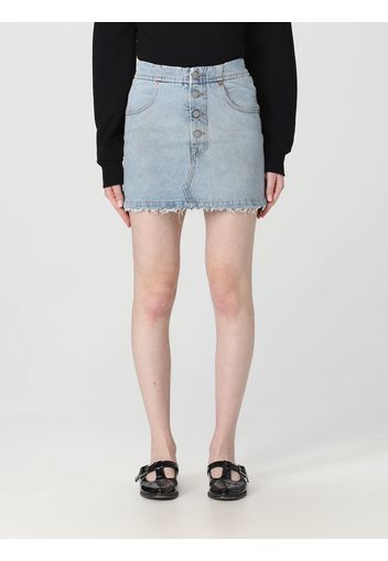 Skirt MM6 MAISON MARGIELA Woman color Denim