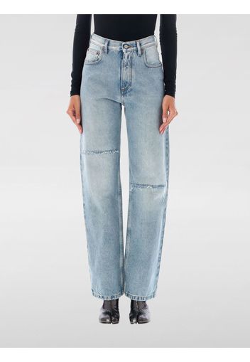 Jeans MM6 MAISON MARGIELA Woman color Blue