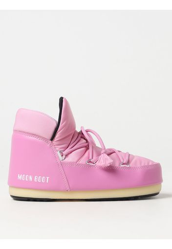 Flat Ankle Boots MOON BOOT Woman color Pink