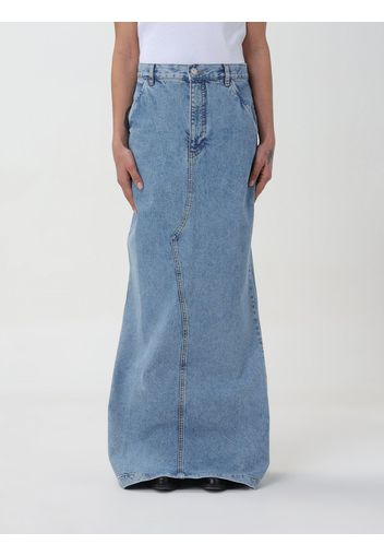 Skirt MOSCHINO JEANS Woman color Denim