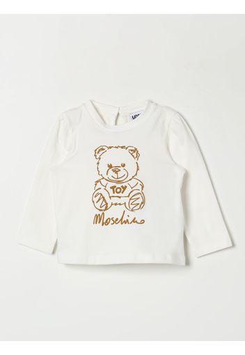 Sweater MOSCHINO Kids color Yellow Cream