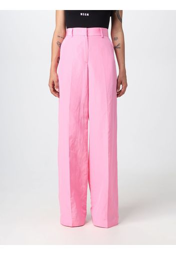 Msgm pants in viscose blend