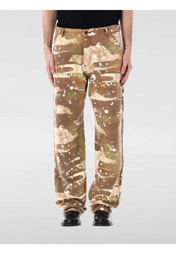 Pants MSGM Men color Military