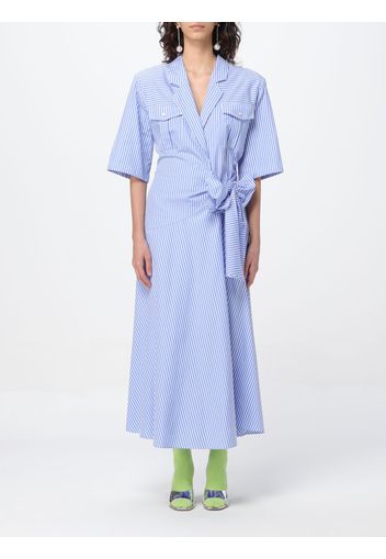 Dress MSGM Woman color Blue