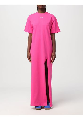 Dress MSGM Woman color Fuchsia