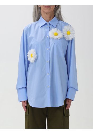 Shirt MSGM Woman color Gnawed Blue