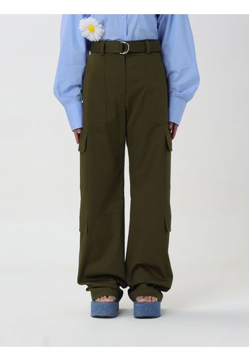 Pants MSGM Woman color Military