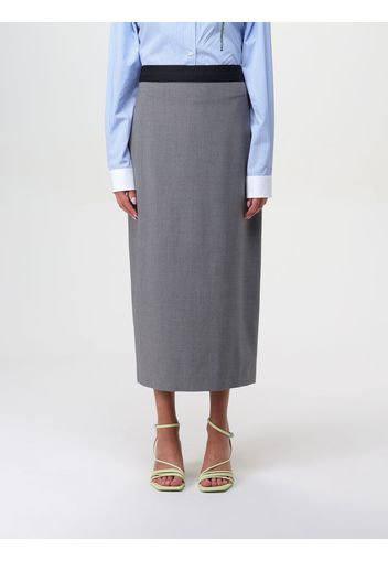 Skirt MSGM Woman color Grey