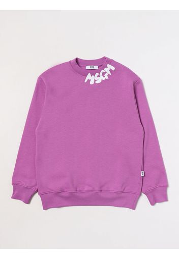 Sweater MSGM KIDS Kids color Lilac