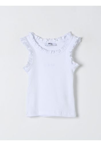 VEST MSGM KIDS Kids color White