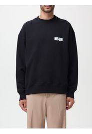 Msgm cotton sweatshirt with logo