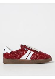 Msgm Retro sneakers in glittery fabric and synthetic leather