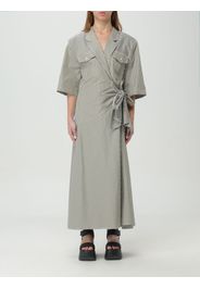 Dress MSGM Woman color Military