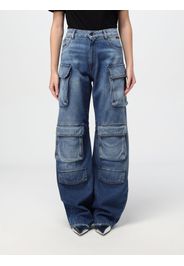 Jeans MSGM Woman color Blue