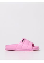 Msgm Kids sandals in quilted leather