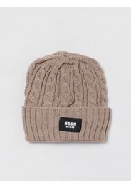 Msgm Kids hat in wool knit