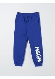 Pants MSGM KIDS Kids color Royal Blue