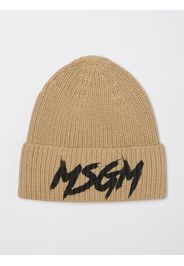 Hat MSGM KIDS Kids color Beige