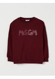 Sweater MSGM KIDS Kids color Burgundy