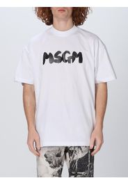 Msgm oversized T-shirt with logo print